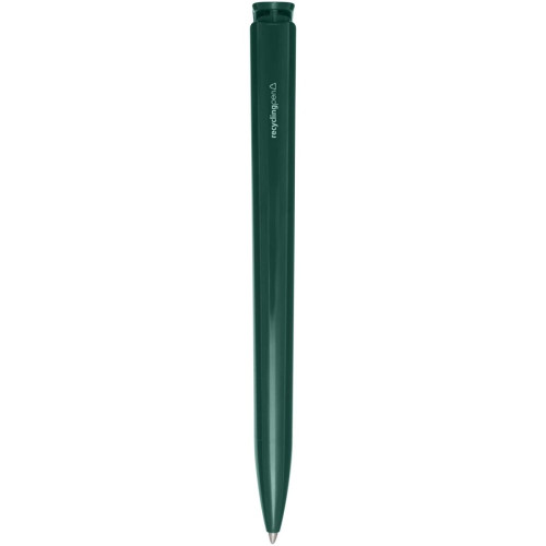 Lucia recycled plastic ballpoint pen (blue ink)