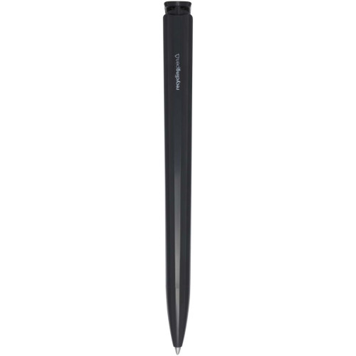 Lucia recycled plastic ballpoint pen (blue ink)