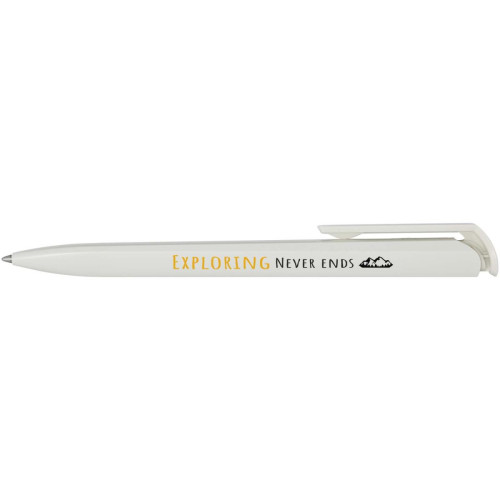 Lucia recycled plastic ballpoint pen (black ink)