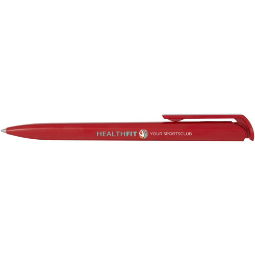 Lucia recycled plastic ballpoint pen (black ink)