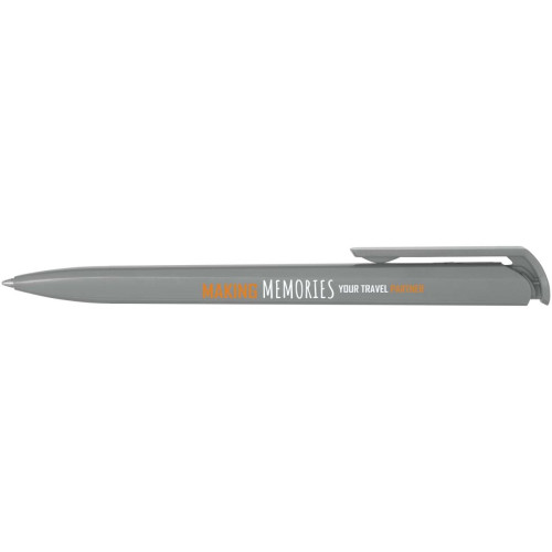 Lucia recycled plastic ballpoint pen (black ink)