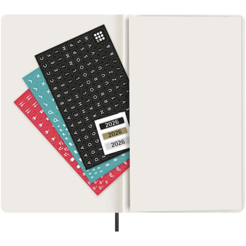 Moleskine soft cover 12 month weekly L planner