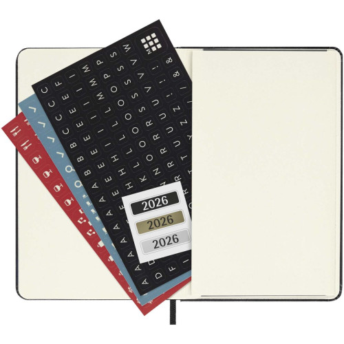 Moleskine hard cover 12 month PK daily planner
