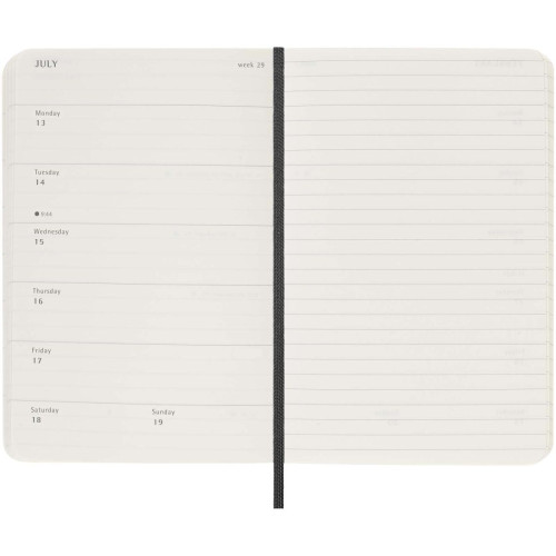 Moleskine soft cover 12 month weekly PK planner