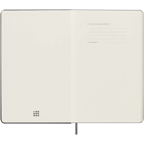 Moleskine hard cover undated L weekly planner