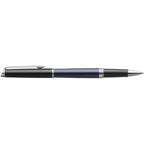 Hemisphere colour blocking rollerball pen with palladium trim (black ink)