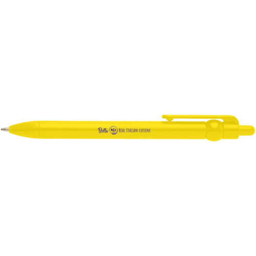 Fidget recycled plastic ballpoint pen (black ink)