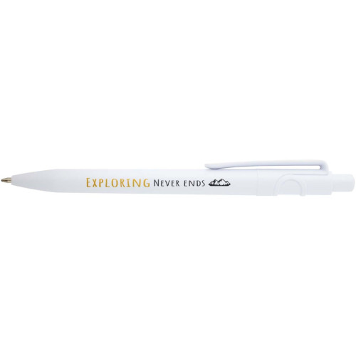 Unica recycled plastic ballpoint pen (black ink)