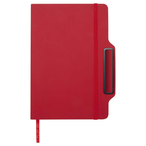 Nexus A5 hard cover notebook with pen and pencil combo (black ink)