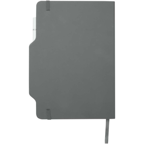 Nexus A5 hard cover notebook with pen and pencil combo (black ink)