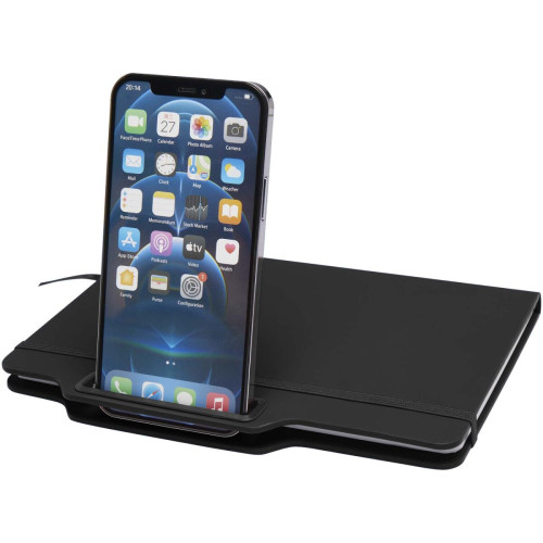 Nexus A5 hard cover notebook with pen and pencil combo (black ink)