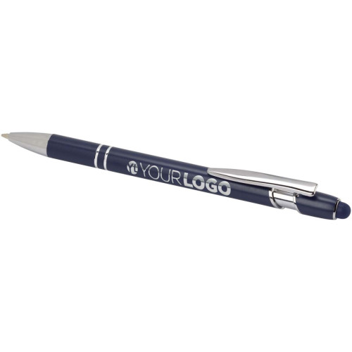 Kish ballpoint pen with silver finish (blue ink)