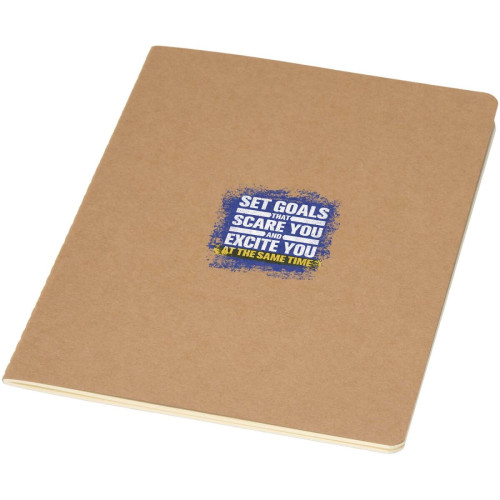 Slyk A5 kraft cahier notebook with ruled pages