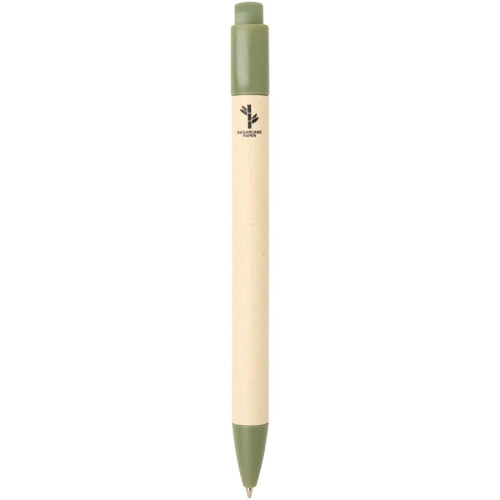 Liliana sugarcane paper ballpoint pen (blue ink)