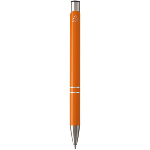 Moneta recycled aluminium ballpoint pen (blue ink)