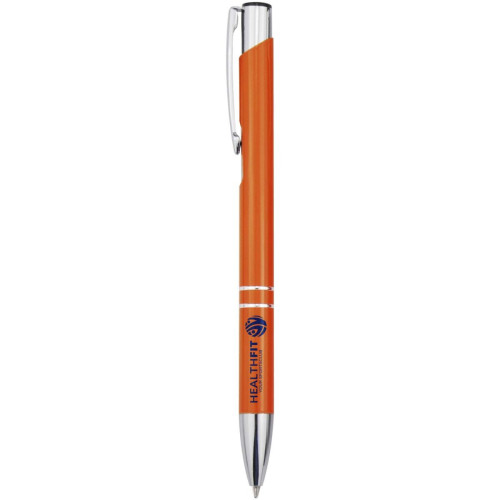 Moneta recycled aluminium ballpoint pen (blue ink)