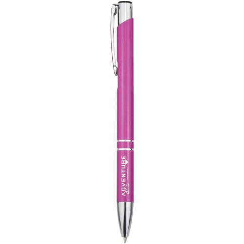 Moneta recycled aluminium ballpoint pen (blue ink)