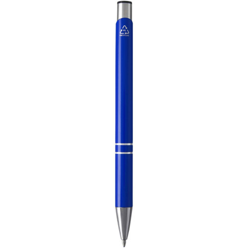 Moneta recycled aluminium ballpoint pen (blue ink)