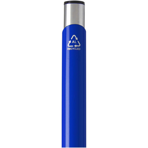 Moneta recycled aluminium ballpoint pen (blue ink)