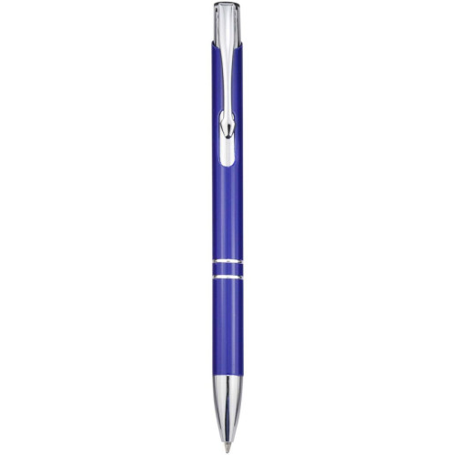 Moneta recycled aluminium ballpoint pen (blue ink)