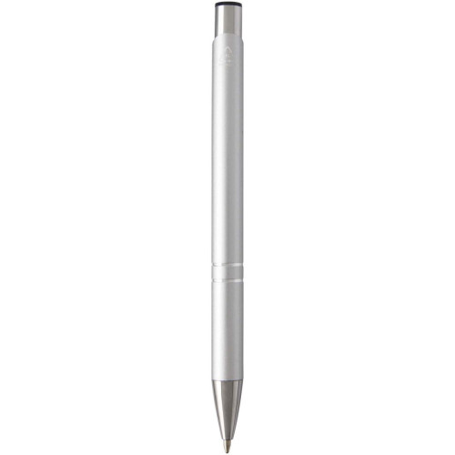 Moneta recycled aluminium ballpoint pen (blue ink)