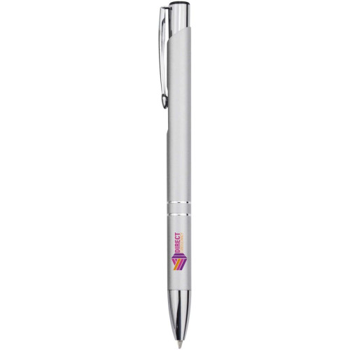 Moneta recycled aluminium ballpoint pen (blue ink)
