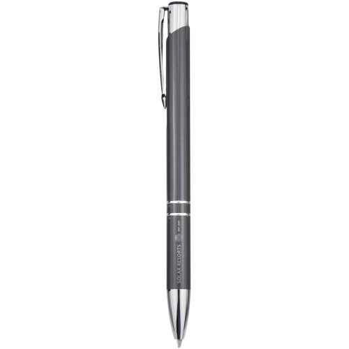 Moneta recycled aluminium ballpoint pen (blue ink)