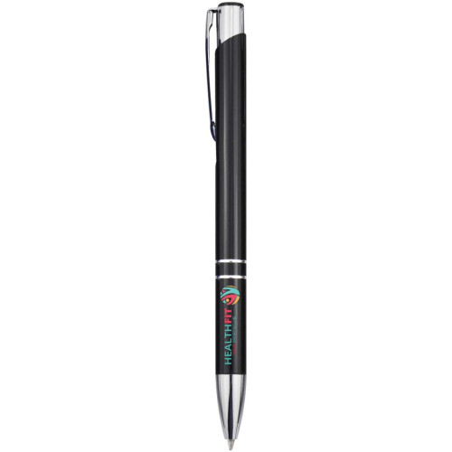 Moneta recycled aluminium ballpoint pen (blue ink)