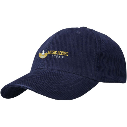 Hutton 6 panel recycled corduroy cap