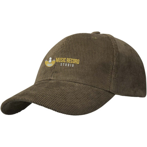 Hutton 6 panel recycled corduroy cap