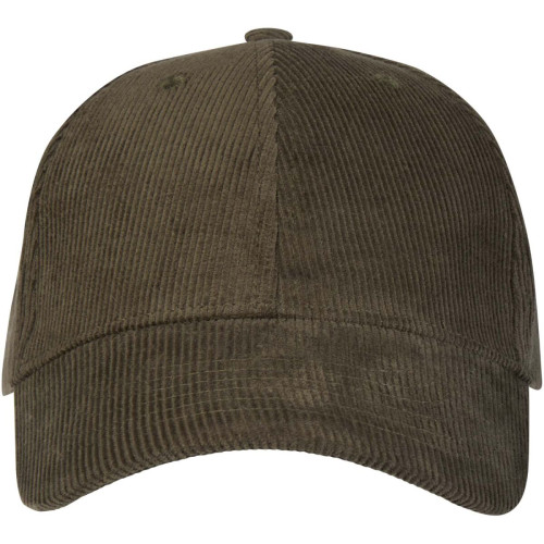 Hutton 6 panel recycled corduroy cap