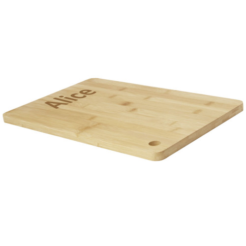 Harp bamboo cutting board