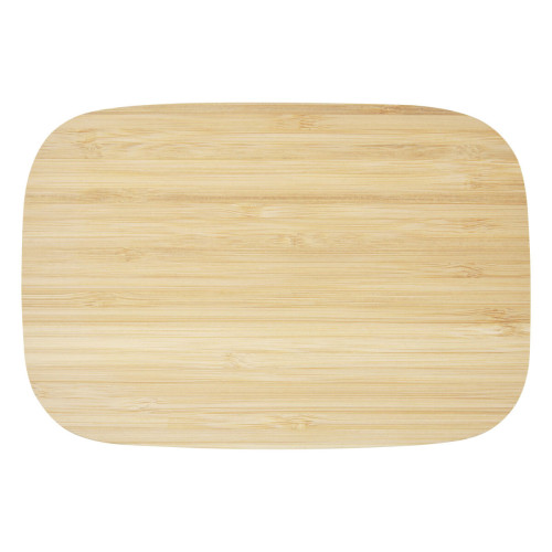 Tite 700 ml stainless steel lunch box with bamboo lid