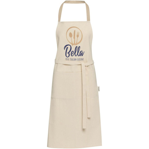 Nia 200 g/m² recycled cotton apron