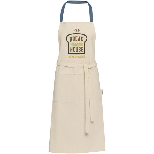 Nia 200 g/m² recycled cotton apron