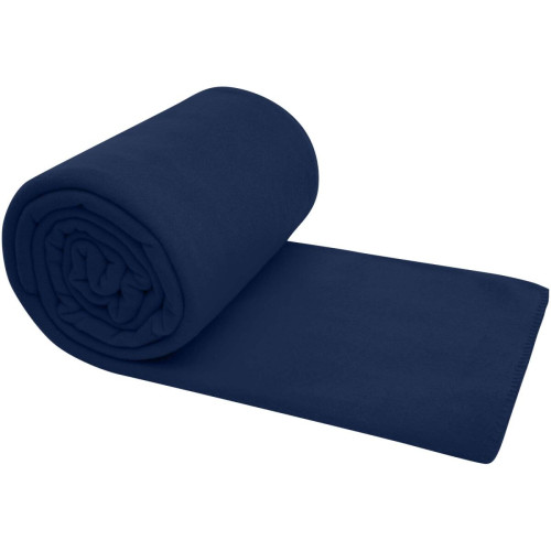 Huggy fleece plaid blanket with carry pouch 220x250 cm