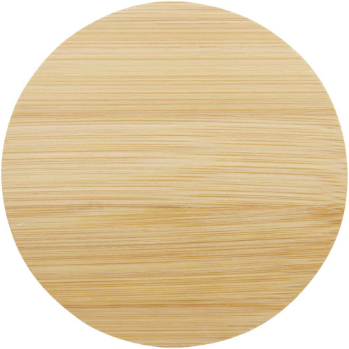 Lenora 250 ml glass cup with bamboo lid