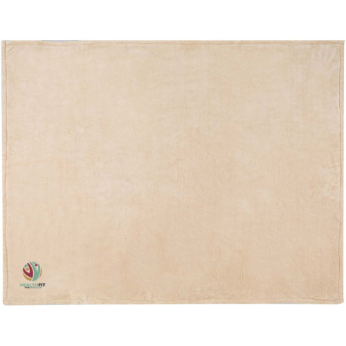 Ashen GRS recycled sherpa blanket