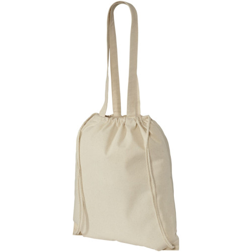 Eliza 240 g/m² cotton drawstring bag 6L