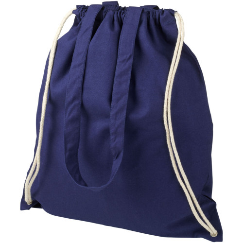 Eliza 240 g/m² cotton drawstring bag 6L