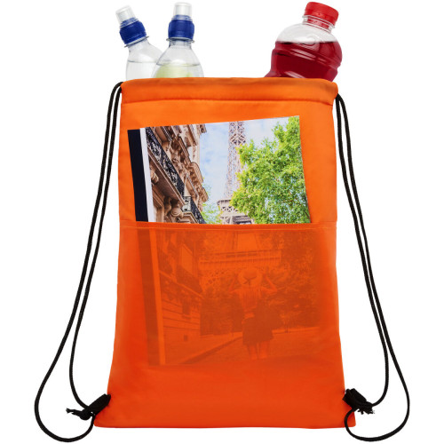 Oriole 12-can drawstring cooler bag 5L