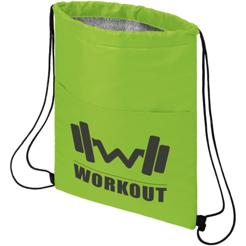Oriole 12-can drawstring cooler bag 5L