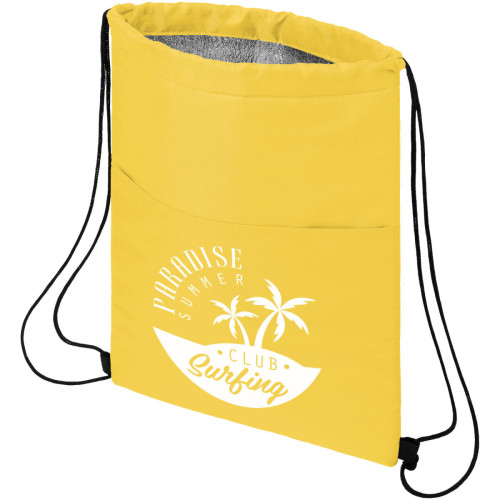 Oriole 12-can drawstring cooler bag 5L