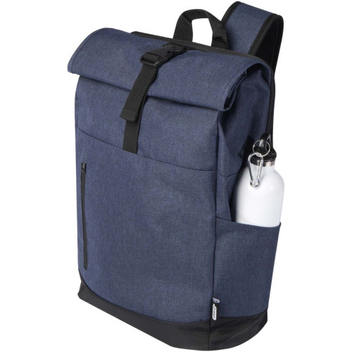 Libra 15.6" GRS recycled roll-up laptop backpack 12L