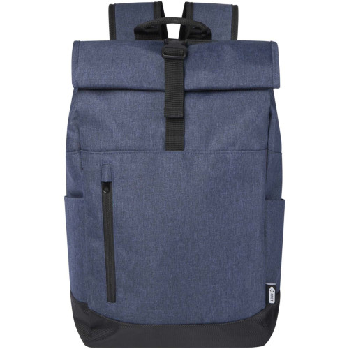 Libra 15.6" GRS recycled roll-up laptop backpack 12L
