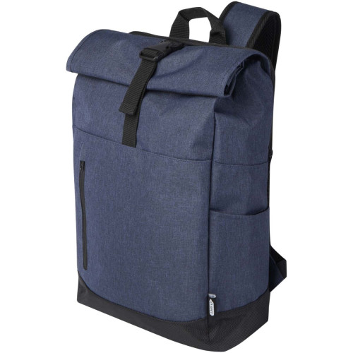 Libra 15.6" GRS recycled roll-up laptop backpack 12L