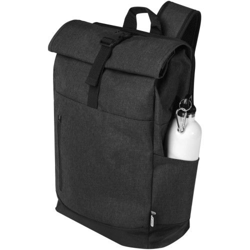 Libra 15.6" GRS recycled roll-up laptop backpack 12L