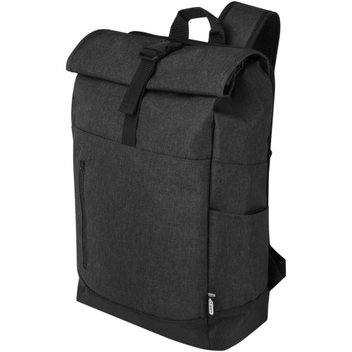 Libra 15.6" GRS recycled roll-up laptop backpack 12L