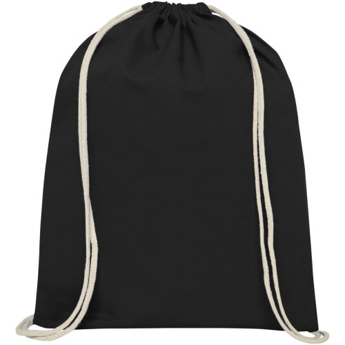 Oregon 140 g/m² cotton drawstring bag 5L
