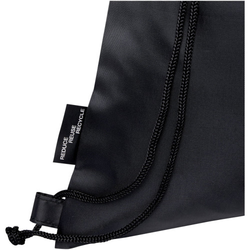 Ash recycled foldable drawstring bag 7L